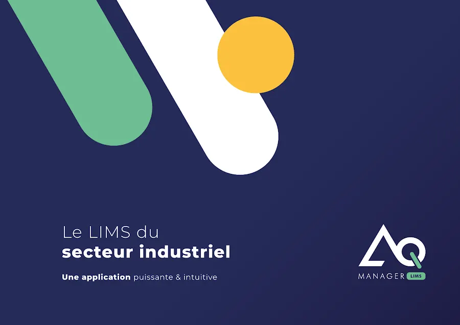 Couverture de la brochure LIMS pour les laboratoires industriels