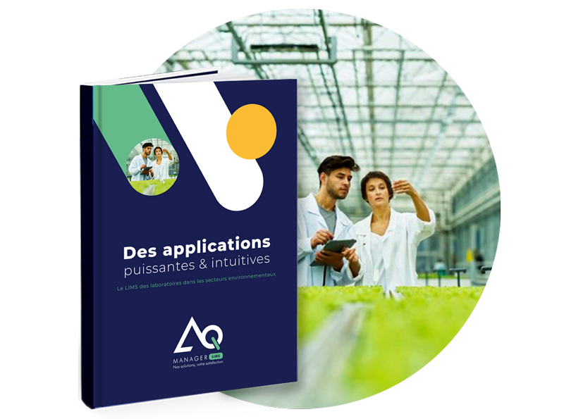 AQ Manager - Le LIMS des laboratoires dans le secteur environnemental