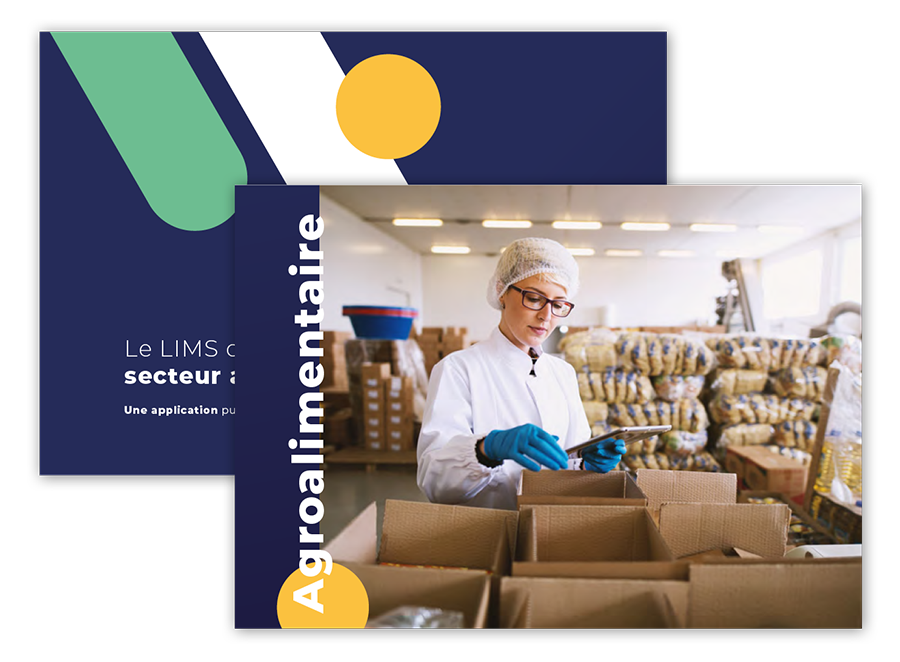 Brochure gratuite sur le logiciel de laboratoire LIMS dans le secteur agroalimentaire