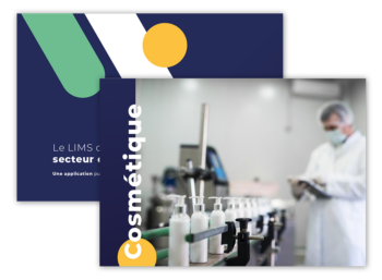 Brochure gratuite sur le logiciel de laboratoire LIMS dans le secteur cosmétique